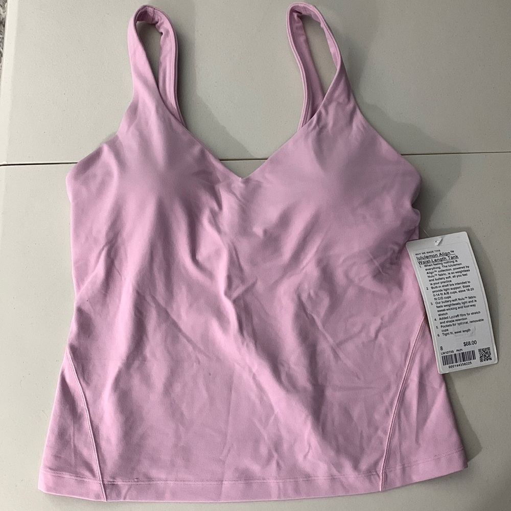 Lulu lemon align waist length tank